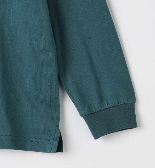 SHIPS KIDS「SHIPS KIDS:100～130cm/刺繍 ロゴ ロングスリーブ Tシャツ」|Tシャツ・カットソー|