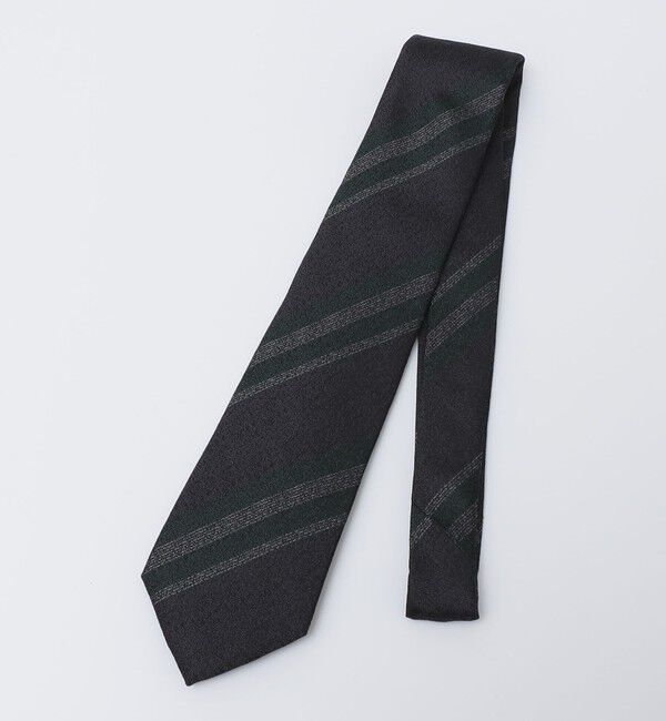 SHIPS「Puccini: シルク ラスティック ストライプ ネクタイ」|ネクタイ・蝶ネクタイ|
