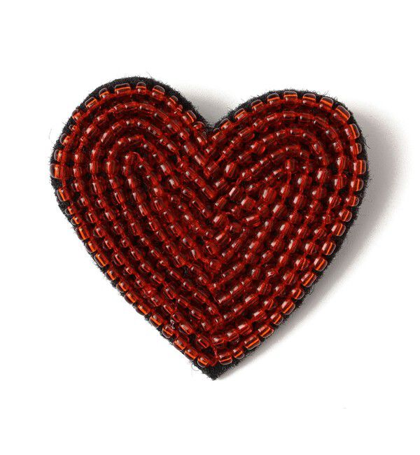 SHIPS for women「ANATHA:刺繍 ブローチ（モチーフ MIX）」|ブローチ・コサージュ|ホワイト