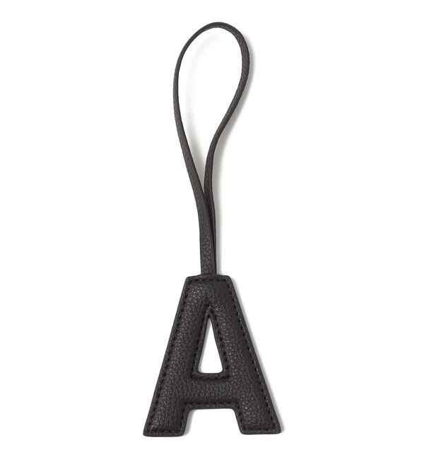 SHIPS for women「《予約》George Cinq:イニシャル チャーム（ブラック） 」|チャーム・キーホルダー|