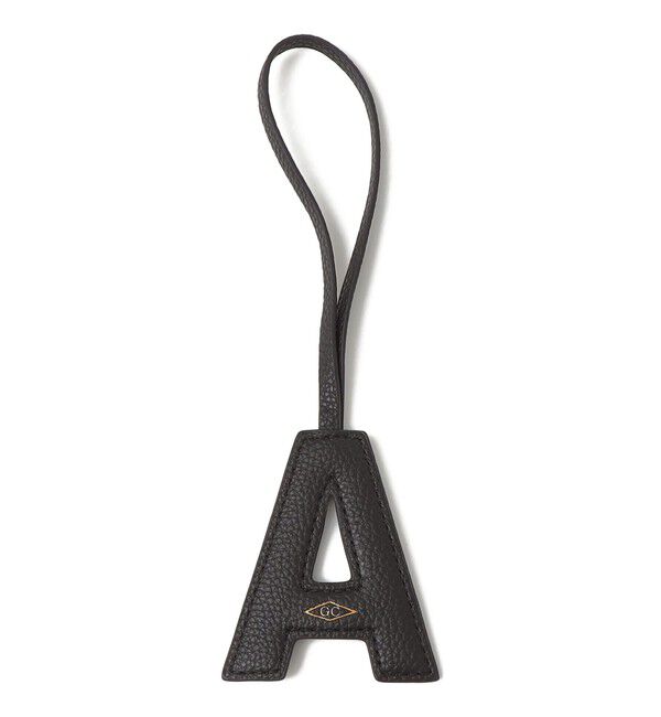 SHIPS for women「《予約》George Cinq:イニシャル チャーム（ブラック） 」|チャーム・キーホルダー|