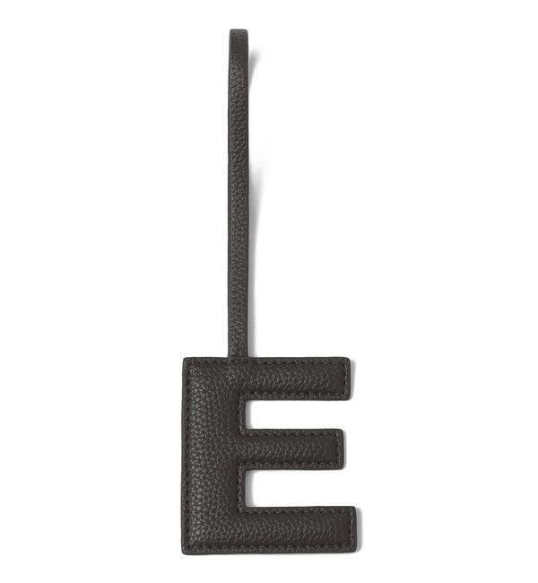 SHIPS for women「《予約》George Cinq:イニシャル チャーム（ブラック） 」|チャーム・キーホルダー|