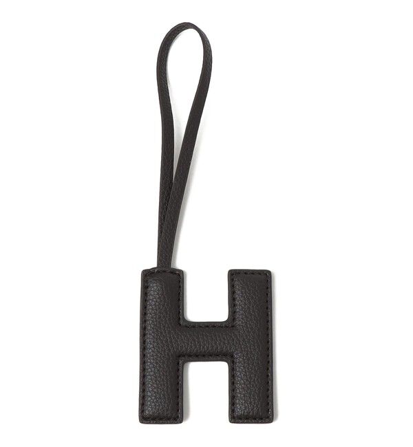 SHIPS for women「《予約》George Cinq:イニシャル チャーム（ブラック） 」|チャーム・キーホルダー|