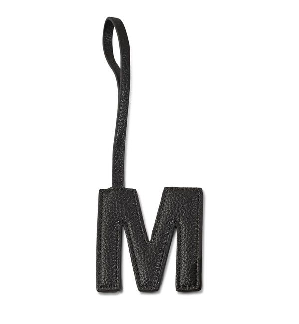 SHIPS for women「《予約》George Cinq:イニシャル チャーム（ブラック） 」|チャーム・キーホルダー|