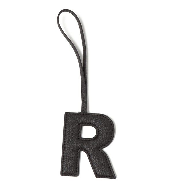 SHIPS for women「《予約》George Cinq:イニシャル チャーム（ブラック） 」|チャーム・キーホルダー|