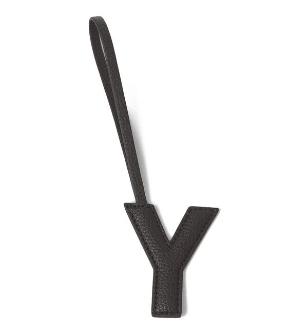 SHIPS for women「《予約》George Cinq:イニシャル チャーム（ブラック） 」|チャーム・キーホルダー|