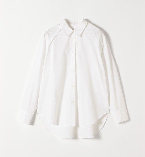 quaranciel「《予約》quaranciel:〈洗濯機可能〉レギュラーカラー ヨーク ルーズ シャツ」|シャツ・ブラウス|