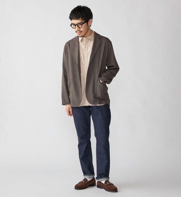 SHIPS「SHIPS: ハイブリッド ツイル ジャケット」|テーラードジャケット|