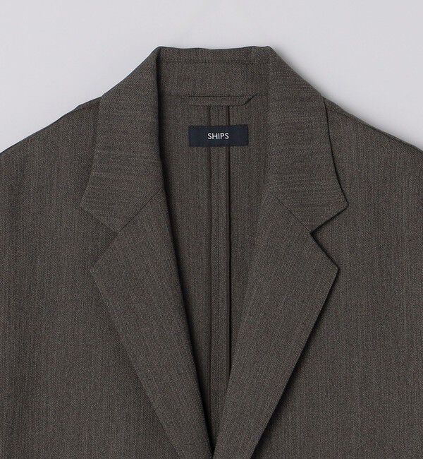 SHIPS「SHIPS: ハイブリッド ツイル ジャケット」|テーラードジャケット|