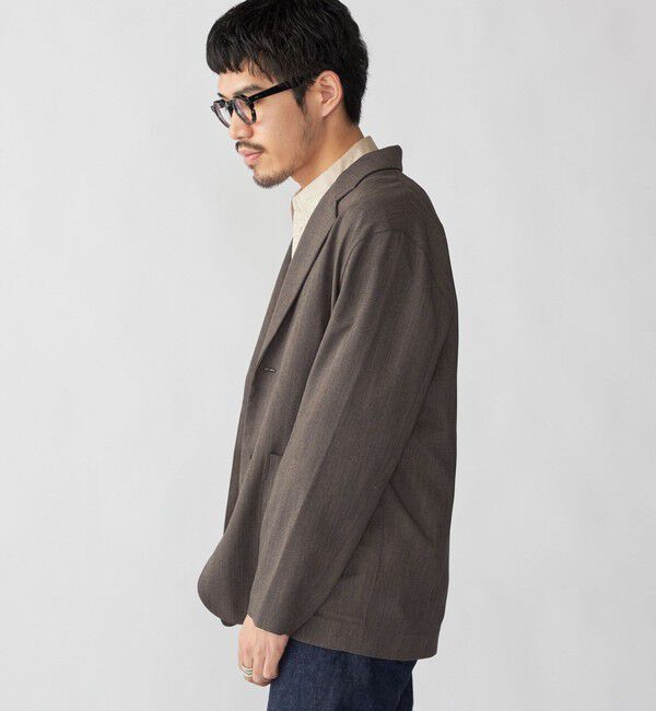 SHIPS「SHIPS: ハイブリッド ツイル ジャケット」|テーラードジャケット|