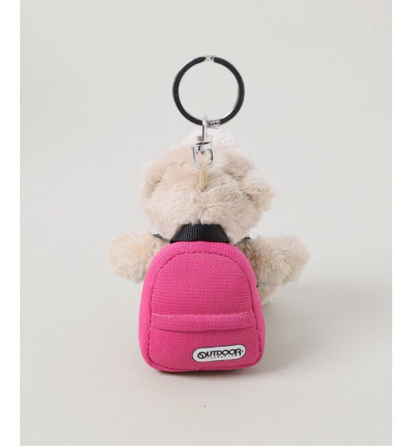 OUTDOOR PRODUCTS Usual Things「NICI(ニキ)/キーホルダー ラブベアBN 10cm+リュック ピンク/OUTDOOR PRODUCTS」|キーケース|