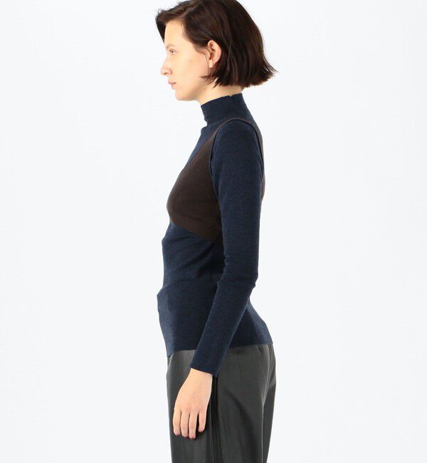 BACCA「メルノウール ブラトップコンビニット」|ニット・セーター|