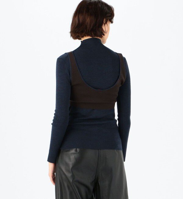 BACCA「メルノウール ブラトップコンビニット」|ニット・セーター|