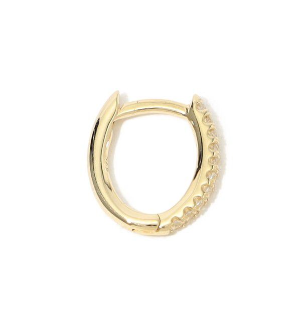 TOMORROWLAND GOODS「Otiuｍberg. Mini Oval Hoop ピアス」|ピアス|92 ゴールド系