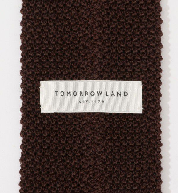 TOMORROWLAND GOODS「TOMORROWLAND ウール ニットタイ」|ネクタイ・蝶ネクタイ|