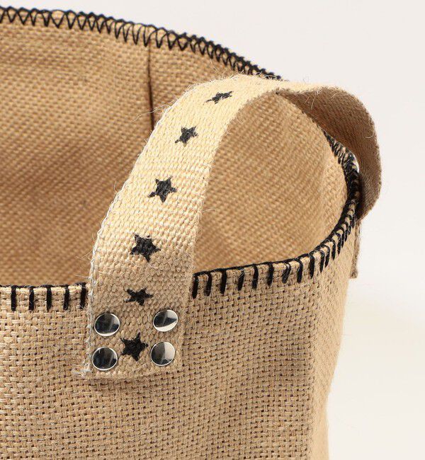 TOMORROWLAND HOME「ジュート ランドリーバスケットバッグ」|トイレタリー・ランドリーグッズ|