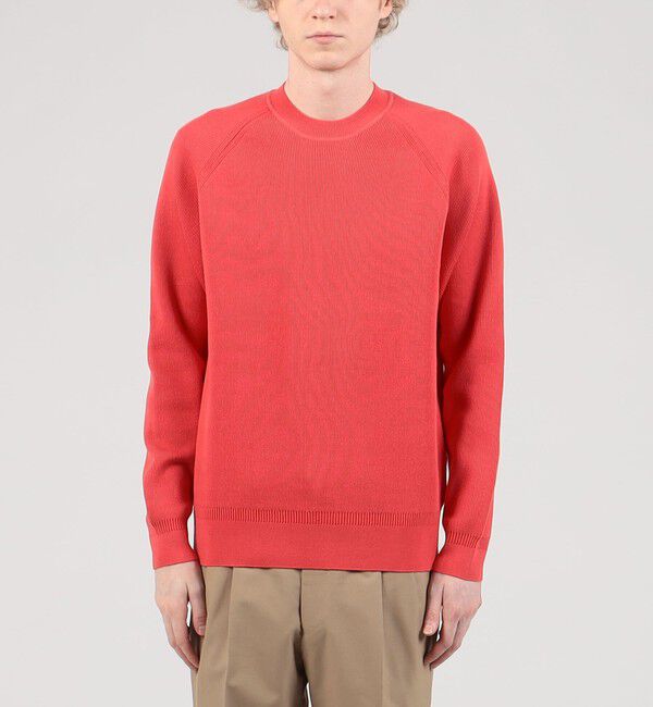 TOMORROWLAND MENS「TOMORROWLAND tricot コットンポリエステル クルーネックプルオーバー」|ニット・セーター|