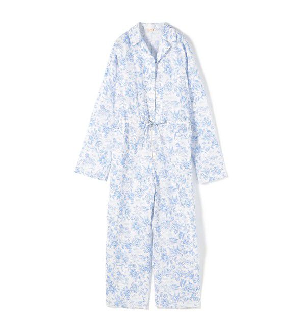 BACCA「サマーリバティ コットンコンビネゾン」|オールインワン|62 ライトブルー系