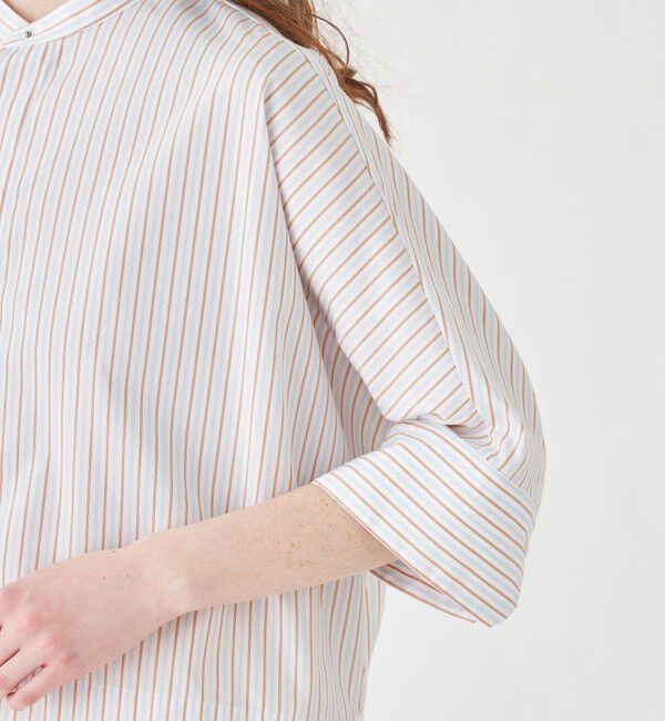 MACPHEE「 コットンブロード クロップドシャツ」|シャツ・ブラウス|