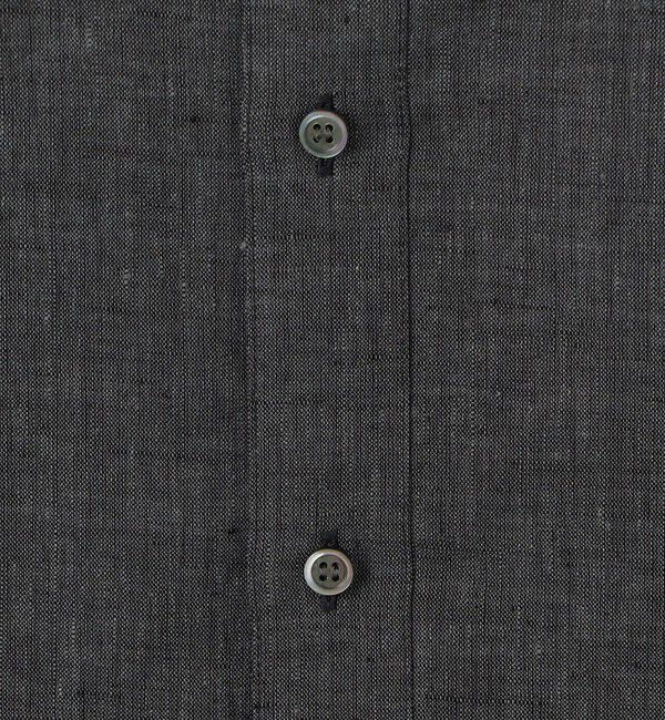 GALERIE VIE「リネンポプリン ロングスリーブシャツ」|シャツ・ブラウス|