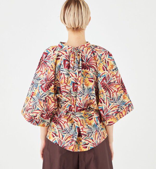SOULEIADO「ジャングルプリント ドルマンスリーブブラウス」|シャツ・ブラウス|