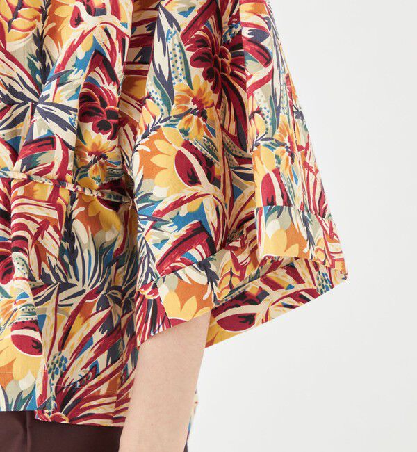 SOULEIADO「ジャングルプリント ドルマンスリーブブラウス」|シャツ・ブラウス|