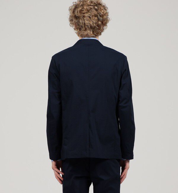 TOMORROWLAND MENS「コンパクトナイロン シングルブレステッド2Bジャケット」|テーラードジャケット|