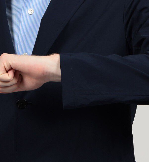 TOMORROWLAND MENS「コンパクトナイロン シングルブレステッド2Bジャケット」|テーラードジャケット|