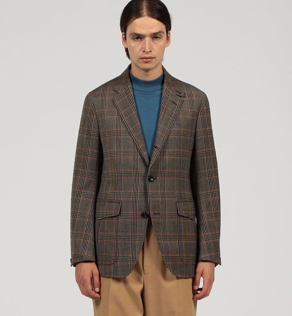 TOMORROWLAND MENS「ウール シューティングジャケット DORMEUIL VINTAGE SPORTEX」|テーラードジャケット|