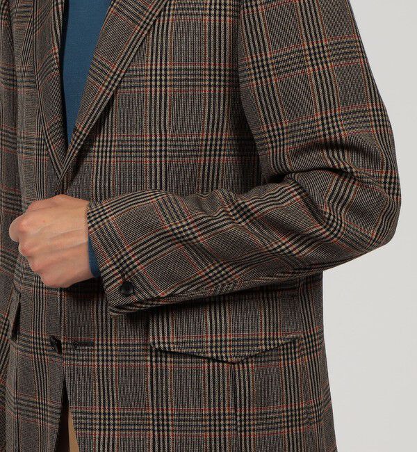 TOMORROWLAND MENS「ウール シューティングジャケット DORMEUIL VINTAGE SPORTEX」|テーラードジャケット|