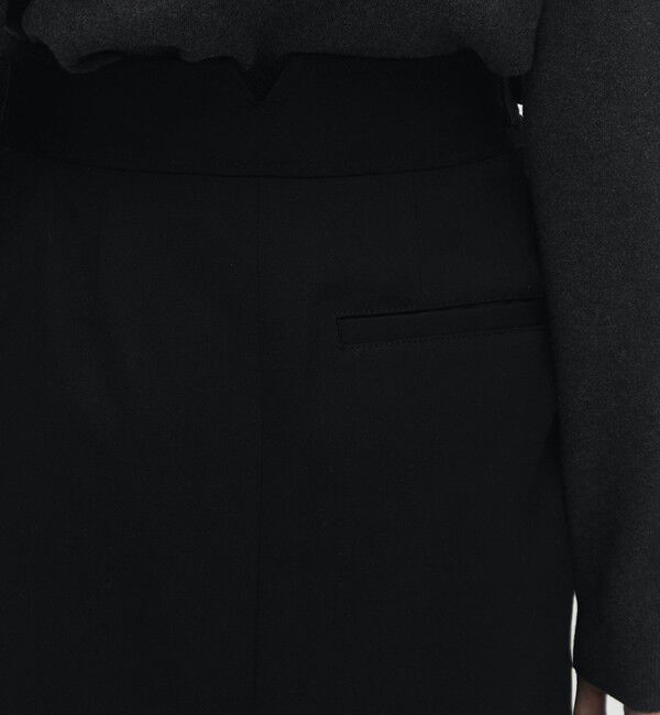 CABaN「ウールギャバジン グルカスカート」|スカート|