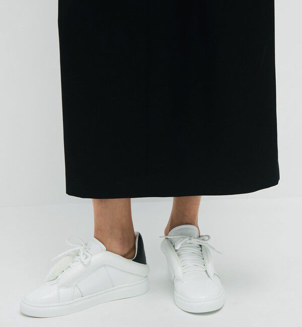 CABaN「ウールギャバジン グルカスカート」|スカート|