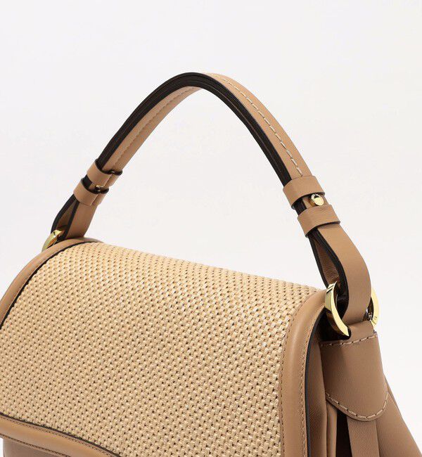 TOMORROWLAND GOODS「LORISTELLA CLEA RAFFIA 2-way バッグ」|ハンドバッグ|