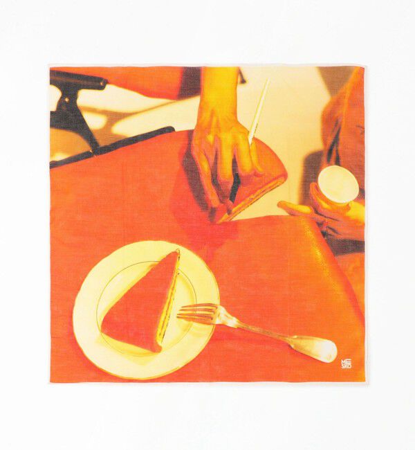 TOMORROWLAND GOODS「MESKO STUDIO Cake プリントスカーフ」|バンダナ・スカーフ|