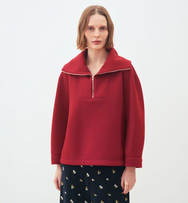 TOMORROWLAND collection「ダンボールニット ハーフジッププルオーバー」|プルオーバー|