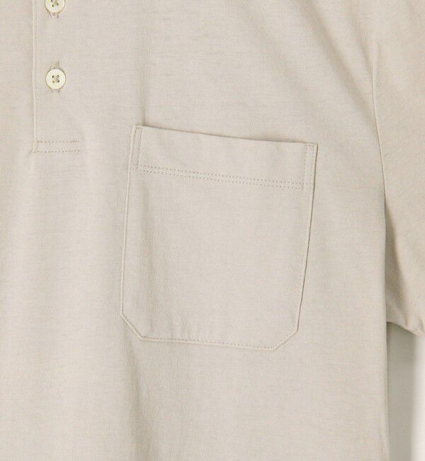 JAMES PERSE「コットンリネン ポロシャツ MCBJ3749」|ポロシャツ|