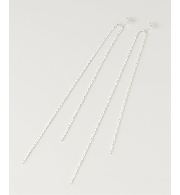  「SASKIA DIEZ FRINGE EARRINGS OPEN：ピアス」|ピアス|