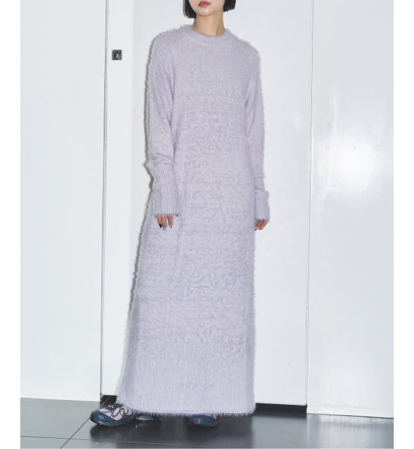  「SAYAKA DAVIS SHAGGY KNIT DRESS VKT53-WS：ワンピース」|ワンピース|