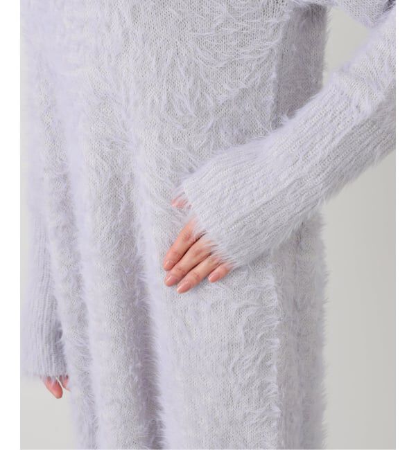  「SAYAKA DAVIS SHAGGY KNIT DRESS VKT53-WS：ワンピース」|ワンピース|
