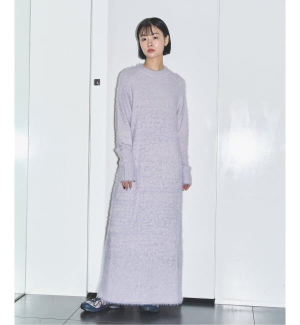  「SAYAKA DAVIS SHAGGY KNIT DRESS VKT53-WS：ワンピース」|ワンピース|