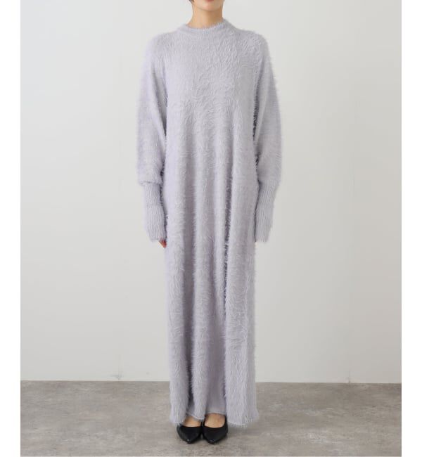  「SAYAKA DAVIS SHAGGY KNIT DRESS VKT53-WS：ワンピース」|ワンピース|