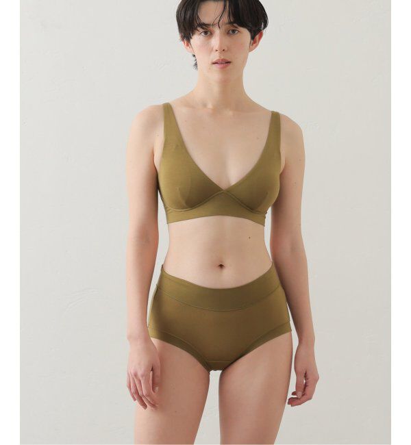 EMILYWEEK「【FLOW】リヨセルブラ（グリーン、カーキ）」|インナー|