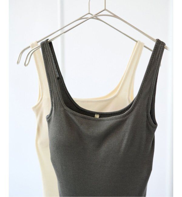 EMILYWEEK「シルクテレコリブブラタンクトップ」|インナー|