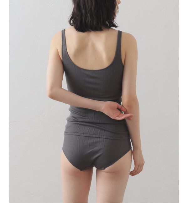 EMILYWEEK「シルクテレコリブブラタンクトップ」|インナー|