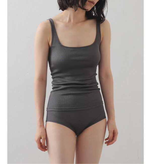 EMILYWEEK「シルクテレコリブブラタンクトップ」|インナー|