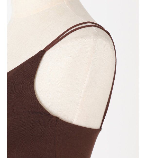 EMILYWEEK「Wラインリヨセルクロップドブラキャミソール」|インナー|