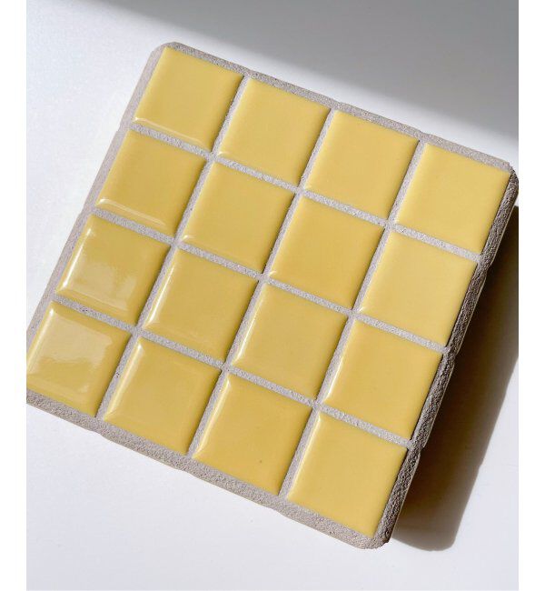 journal standard Furniture「《WEB限定予約》【coloris tile/クロリタイル】JSF別注  PLATE S　アクセサリートレー」|その他|マスタード