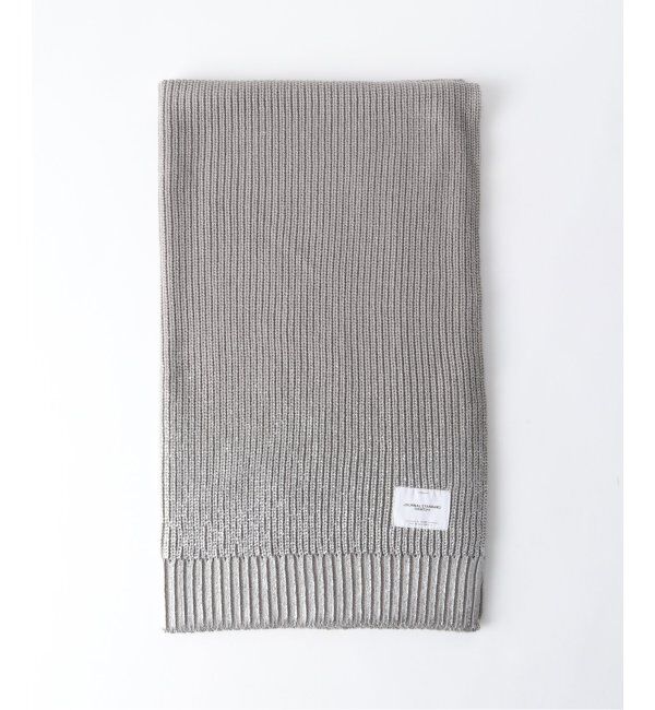 journal standard Furniture「SILVER PRINT KNIT THROW　スローケット」|ブランケット|