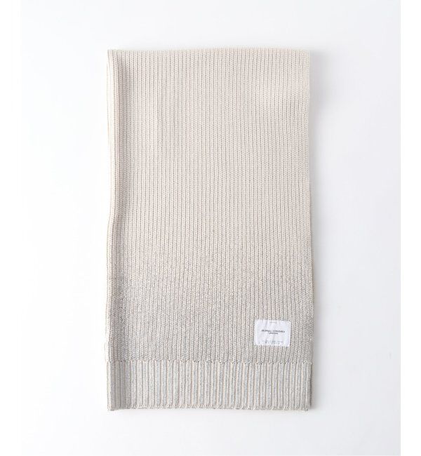 journal standard Furniture「SILVER PRINT KNIT THROW　スローケット」|ブランケット|