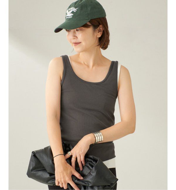 Plage「《追加》sandwash loose タンク」|タンクトップ|グレー